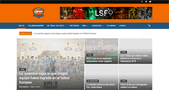 Desktop Screenshot of deportesalfin.com