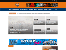 Tablet Screenshot of deportesalfin.com